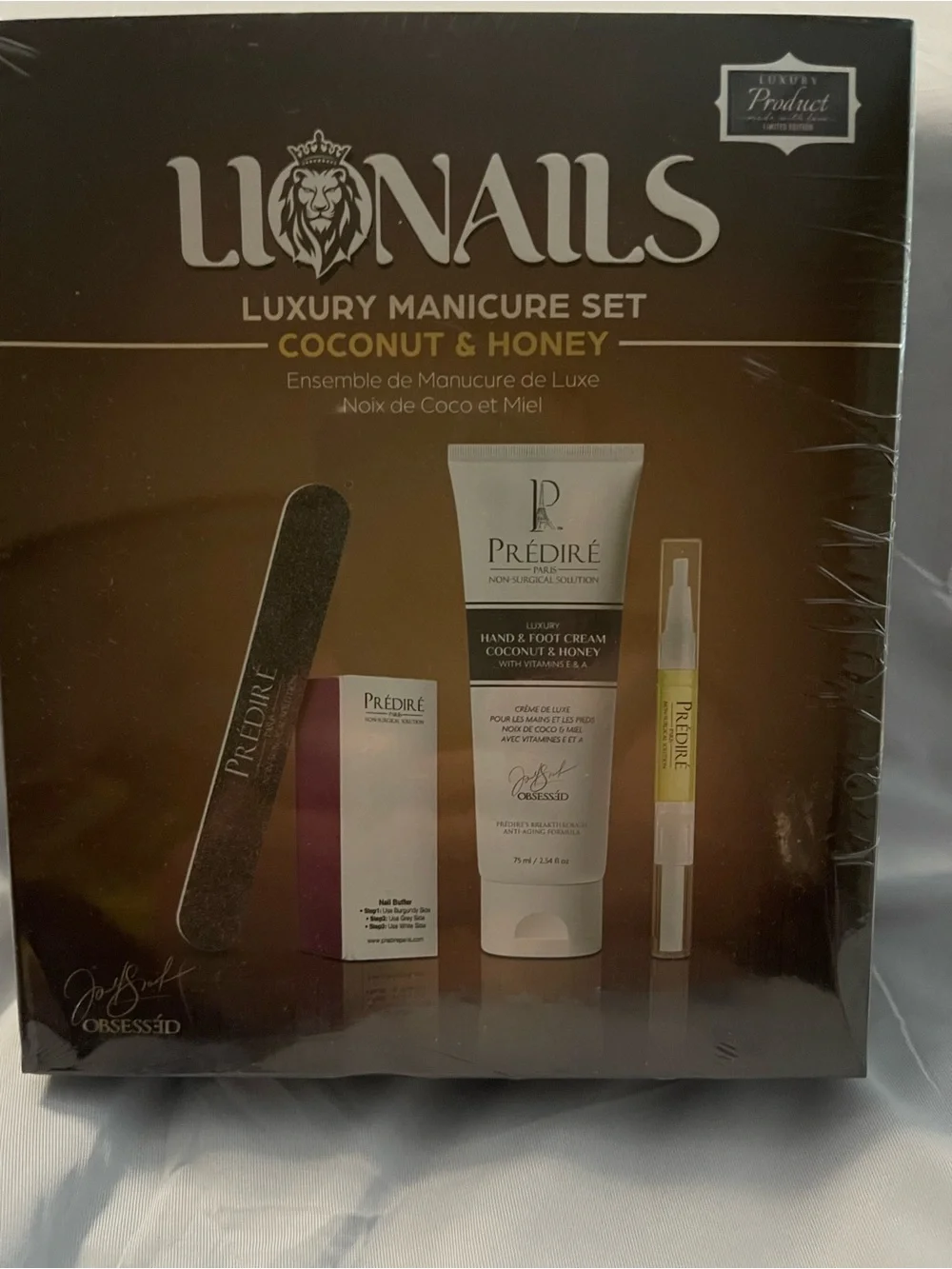 Luxury Coconut & Honey Manicure Set